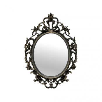 Oglinda rama plastic, culoare Auriu Antichizat, 38x54 cm Oglinda rama plastic, culoare Auriu Antichizat, 38x54 cm