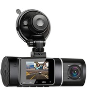 camera auto de bord dubla lentila dubla fata si habitaclu night vision senzor de miscare full hd 1080p card sd 32gb unghi larg 310  g-sensor hdr imagen 32_0_
0
