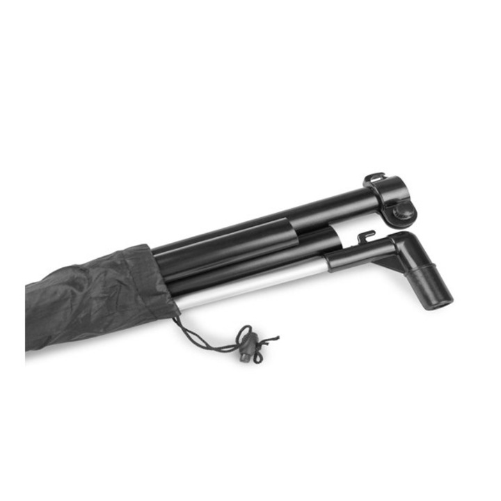 Suport pentru steaguri, 430 cm, Negru