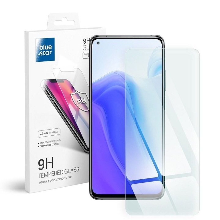 Xiaomi Mi 10T 5G / Mi 10T Pro 5G kompatibilis üvegfólia, előlapi, edzett