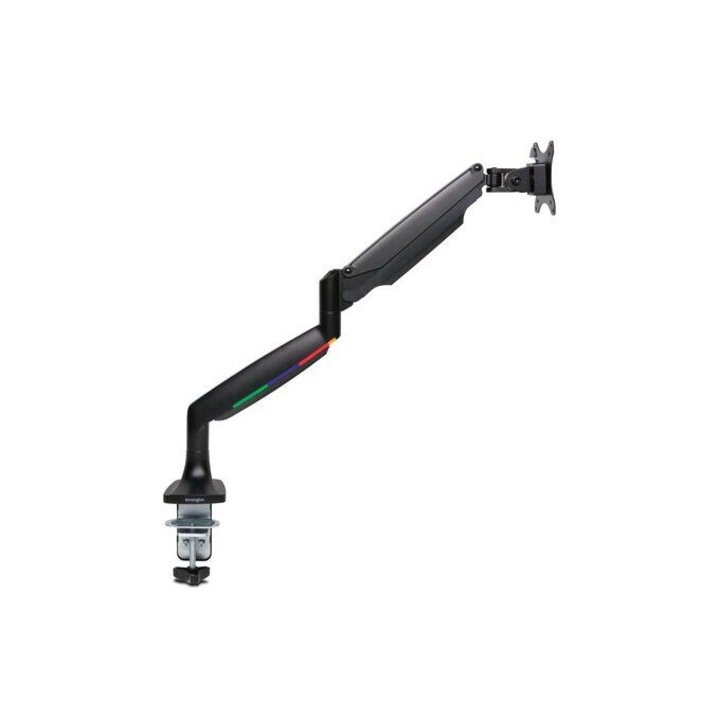 Kensington SmartFit One-Touch Height Adjustable Single Monitor Arm Black, 211925, Fali-, monitor-, projektortartó