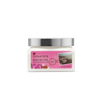 Unt de corp cu Orhidee Salbatica si Lapte de Migdale, Sea of Spa, 350ml Unt de corp cu Orhidee Salbatica si Lapte de Migdale, Sea of Spa, 350ml
