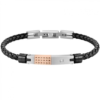 Bratara Morellato SQH23, Argintiu, Negru, Rose gold Bratara Morellato SQH23, Argintiu, Negru, Rose gold