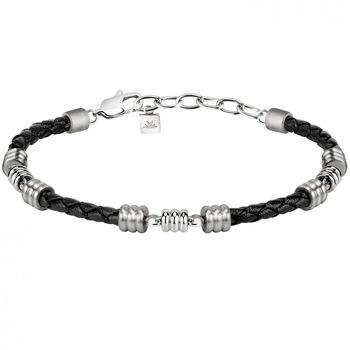 Bratara Morellato SKR55, Argintiu, Negru Bratara Morellato SKR55, Argintiu, Negru