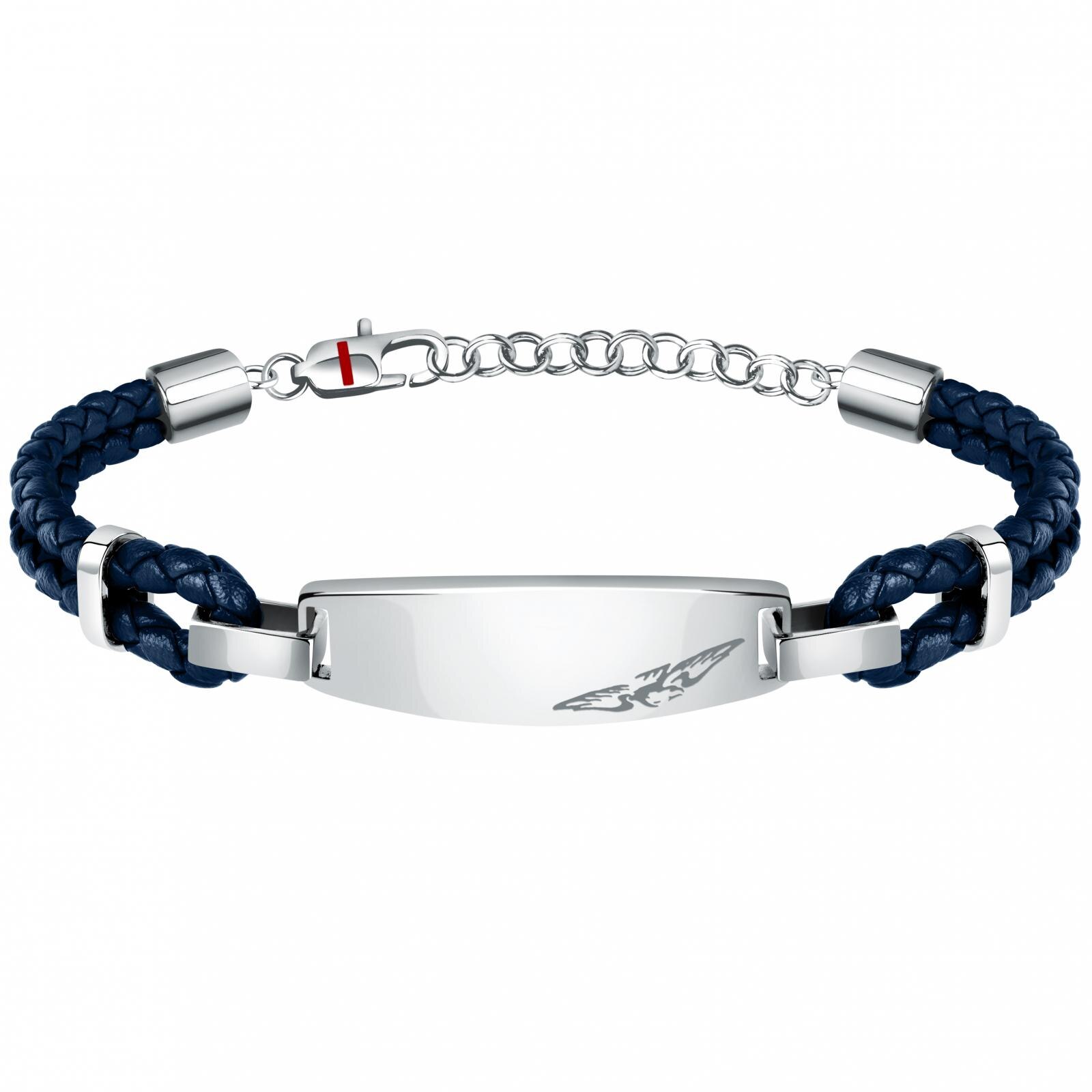 Bratara Sector SZV77, Argintiu, Albastru