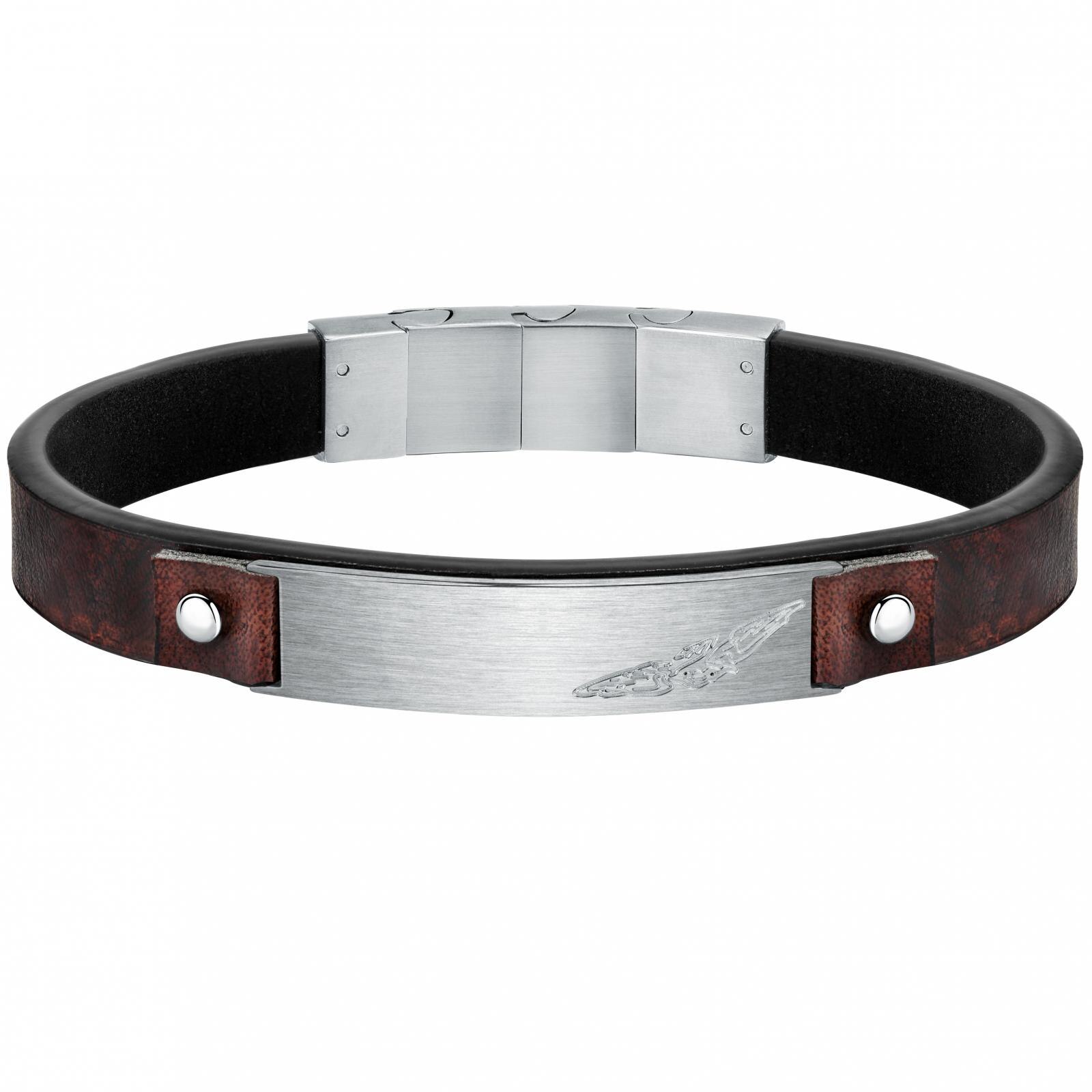 Bratara Sector SZV81, Argintiu, Maro