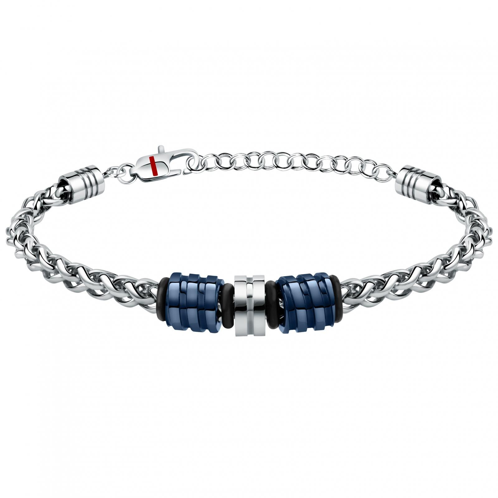 Bratara Sector SAFR17, Argintiu, Albastru