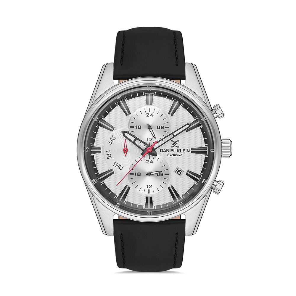 Ceas pentru barbati Daniel Klein Exclusive DK.1.12589, Piele naturala
