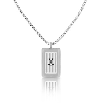 Lant argintiu, Santa Barbara Polo, pentru barbati, din otel inoxidabil, SBJ.4.5004-1 Lant argintiu, Santa Barbara Polo, pentru barbati, din otel inoxidabil, SBJ.4.5004-1