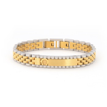 Bratara argintie, Santa Barbara Polo, pentru barbati, din otel inoxidabil, SBJ.6.1044-2 Bratara argintie, Santa Barbara Polo, pentru barbati, din otel inoxidabil, SBJ.6.1044-2