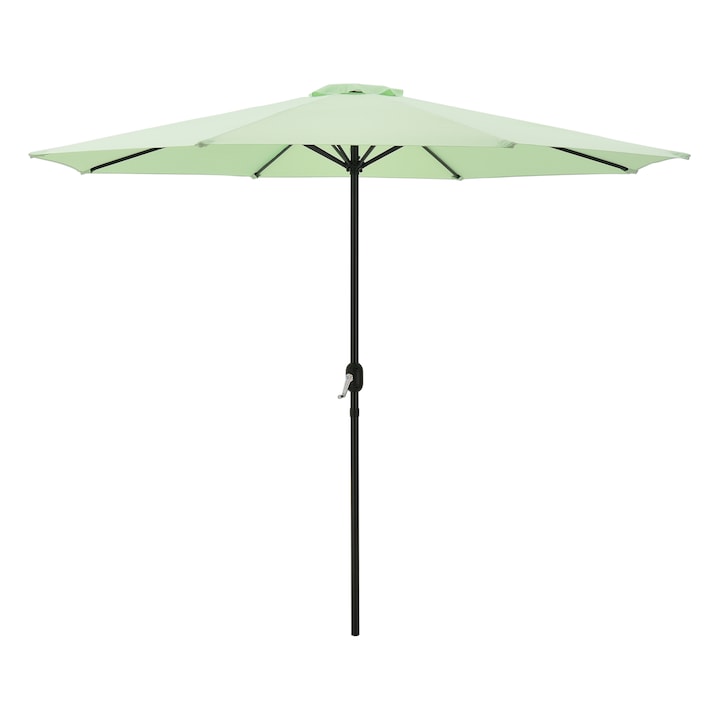 [casa.pro]® Kerti napernyő Sonn 300 x 230 cm napellenző vízlepergető poliészter/acél pasztellzöld