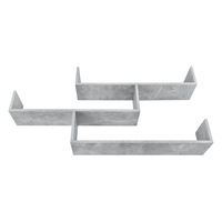 raft perete grimstad bo encasa 119 x 18 x 55 cm pal melaminat efect beton cu 3 polite depozitare imagen 18_0_
0