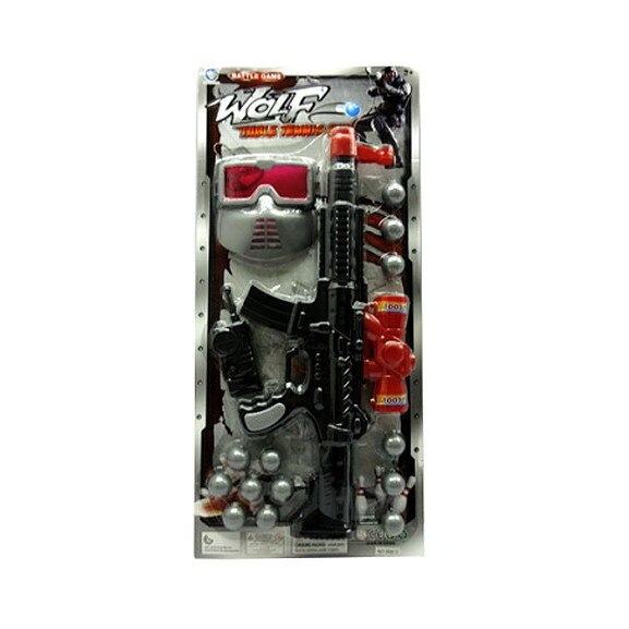 Set Arme Swat , Pusca , baston,Masca,6 piese