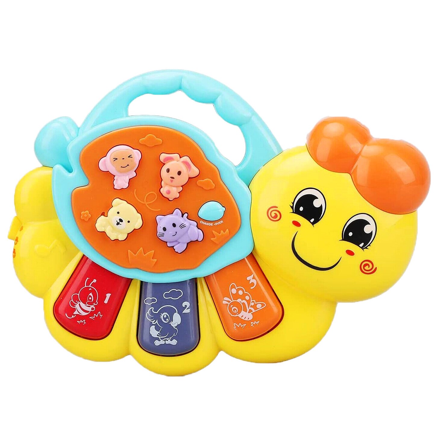 Jucarie interactiva Orga omida, cu lumini si sunete