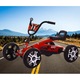Kart cu pedale pentru copii, Rosu, 83x49x50 cm, varsta 2-5 ani