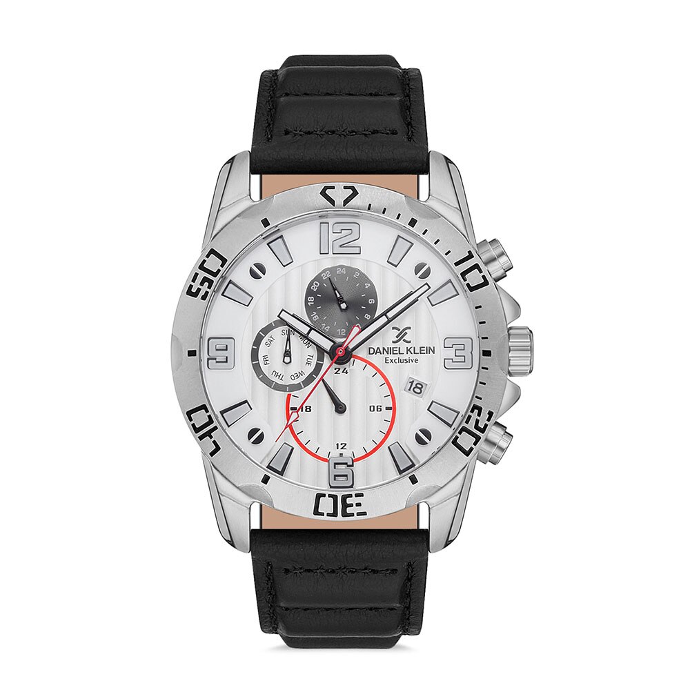 Ceas pentru barbati Daniel Klein Exclusive DK.1.12592, Piele naturala