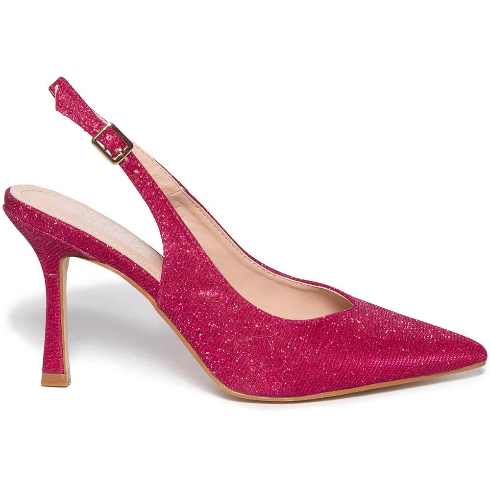 Pantofi dama Nerys, Fuchsia, Mov