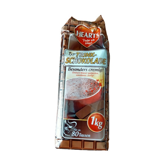 Cappuccino Hearts Chocolate Drink 1kg