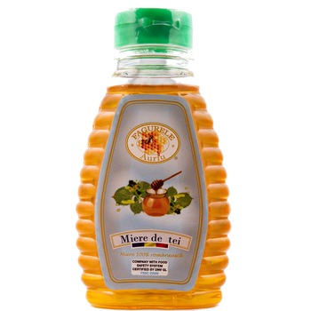 Miere tei Fagurele Auriu PET 400 g Miere tei Fagurele Auriu PET 400 g