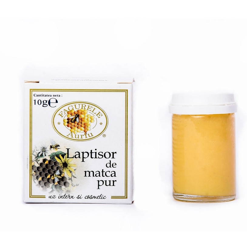 Laptisor de matca pur 10g Fagurele Auriu