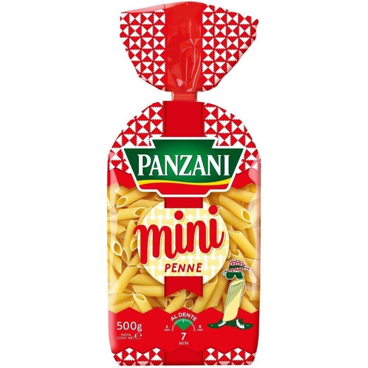 Paste Fainoase Panzani Penne Mini, 500 g