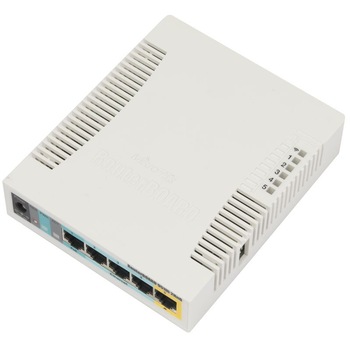 MikroTik RB951Ui-2HnD RouterOS L4 128MB RAM, 5xLAN, 1xUSB, 2.4GHz 802.11b/g/n MikroTik RB951Ui-2HnD RouterOS L4 128MB RAM, 5xLAN, 1xUSB, 2.4GHz 802.11b/g/n