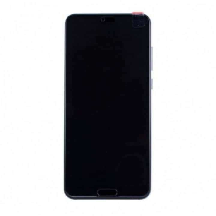 Huawei P20 Pro kijelző, kézzel készült, fekete