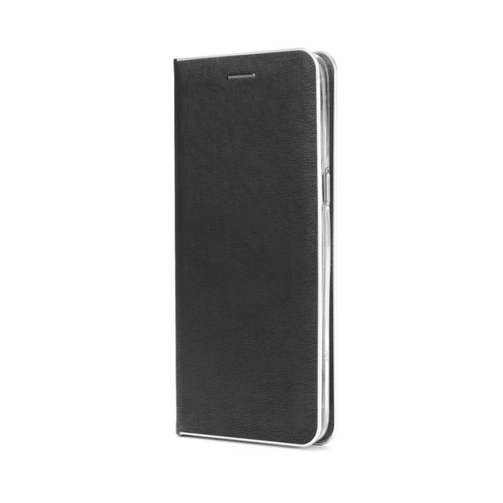 Капак за Samsung Galaxy A72 5G / A7 4G флип кейс Luna черен