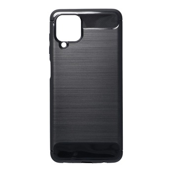 Husa protectie Forcell carbon pentru Samsung Galaxy A12, negru Husa protectie Forcell carbon pentru Samsung Galaxy A12, negru