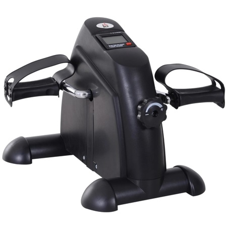 mini bicicleta fitness TBJ-007, LCD, Afisare timp, calorii consumate, distanta parcursa, numarul de rotatii, greutate maxima utilizator 120kg, Negru pret ieftin