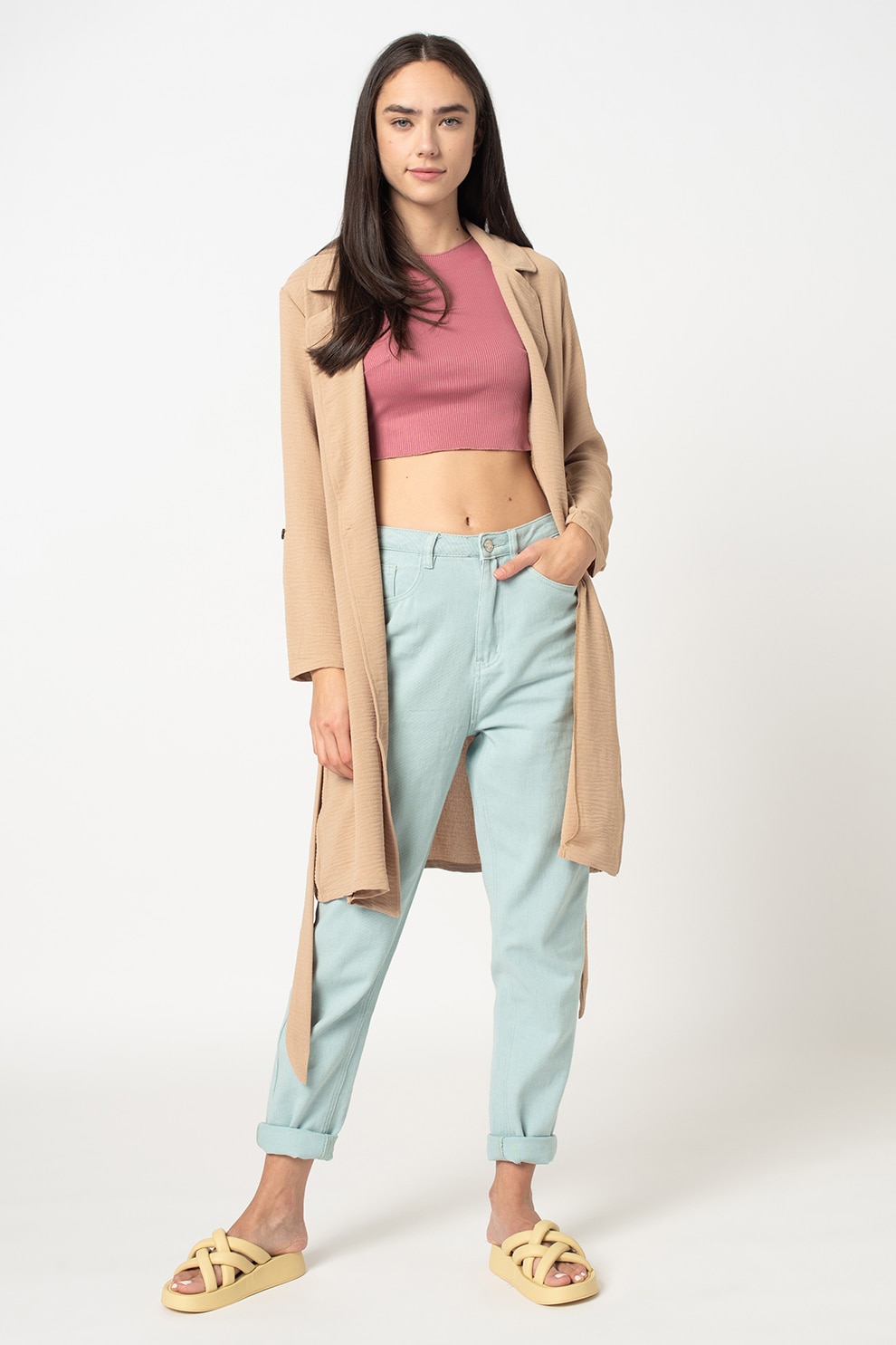 Haily's, Trenci din material usor, Maro camel