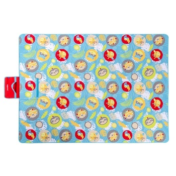 Salteluta de joaca pentru bebelusi Imaginarium Jungle Mat Xxl, pentru calatorii si gimnastica, usoara si impemeabila Salteluta de joaca pentru bebelusi Imaginarium Jungle Mat Xxl, pentru calatorii si gimnastica, usoara si impemeabila