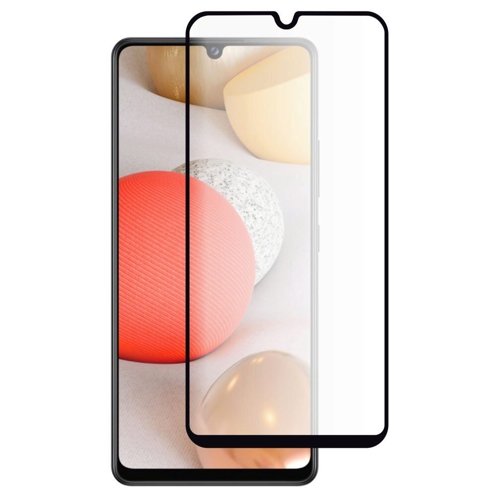 Folie Sticla Wozinsky Super Tough pentru Samsung Galaxy A42 5G, Case Friendly, Negru