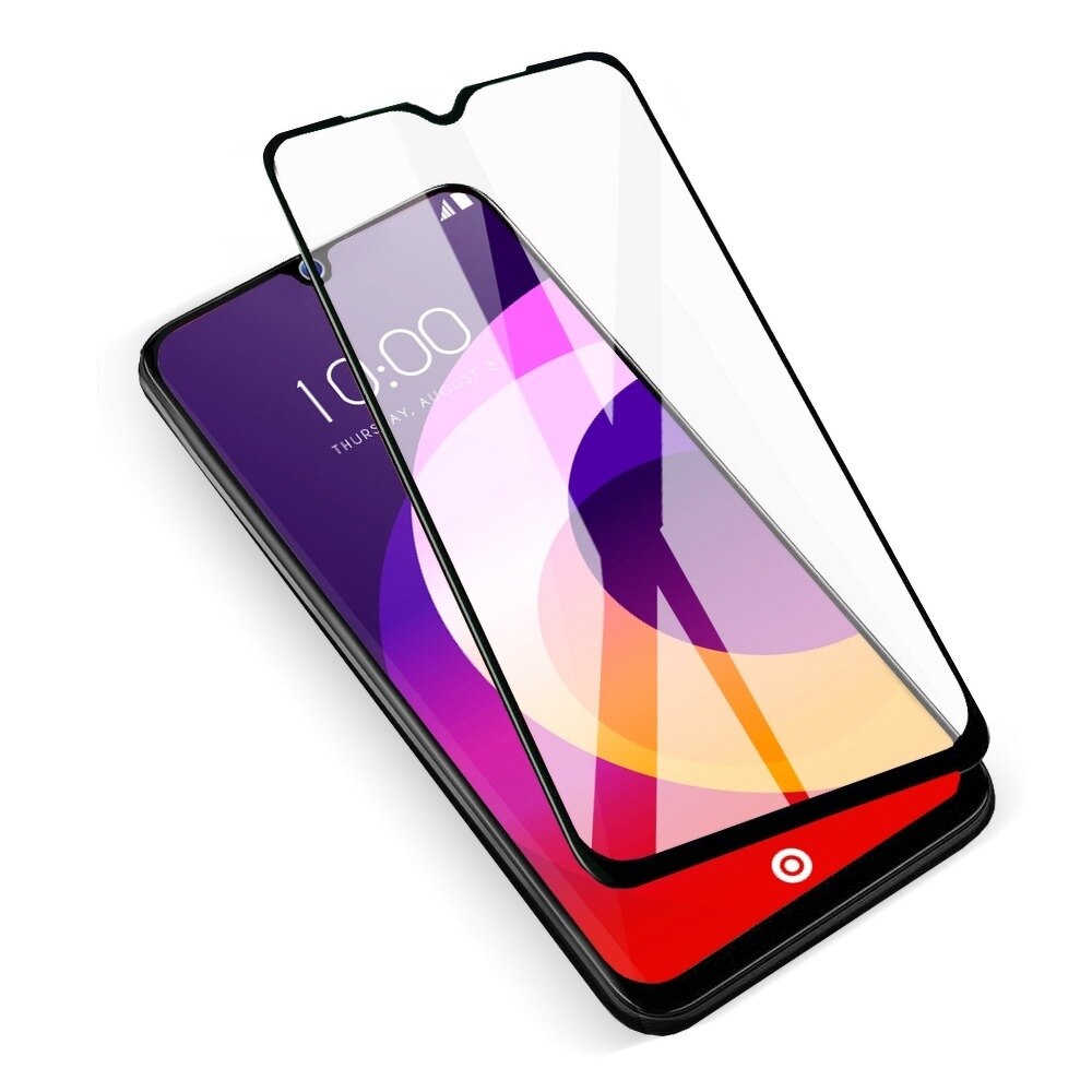Folie Protectie Display pentru Xiaomi Redmi 9A /Redmi 9AT / Redmi 9C, Hibrid Sticla&Ceramica, Full Glue, Negru