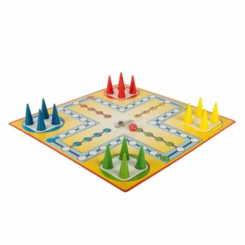 Joc de societate Nu te supara frate , 2 - 4 jucatori , Multicolor , 3 ani + Joc de societate Nu te supara frate , 2 - 4 jucatori , Multicolor , 3 ani +