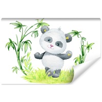 fototapet copii panda bambus natura 90cm x 60cm acuarela colorat fantezie animale creative decor autoadeziv imagen 54_0_
0
