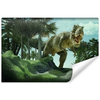 fototapet copii plante dinozaur 3d 90cm x 60cm abstract fantezie decor 3d usor de curatat design modern hol imagen 0_0_0