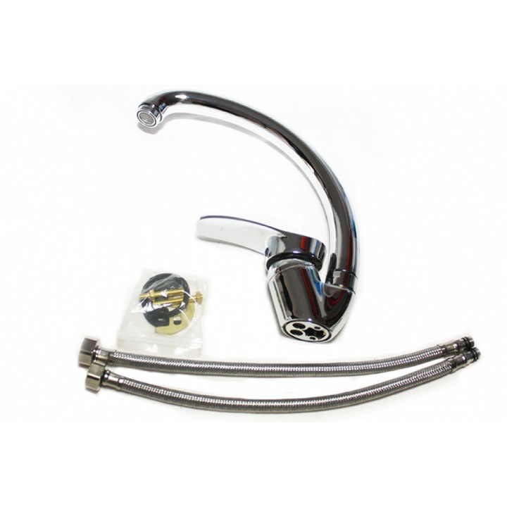 Baterie pentru bucatarie DS-91012 28CM, Inox