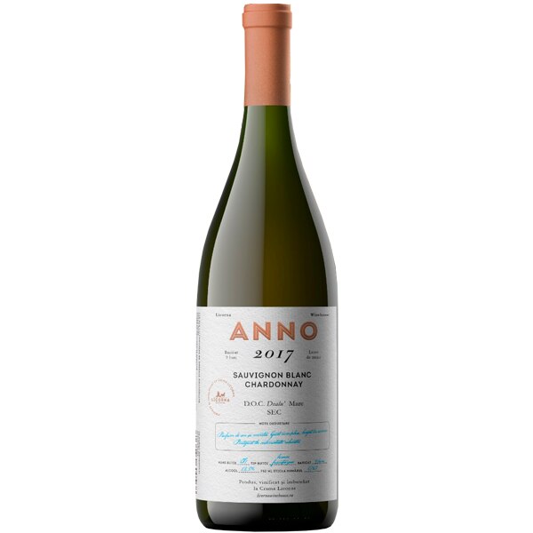 Vin Alb Sec Anno Chardonnay & Sauvignon Blanc sec, 2017 Crama Licorna