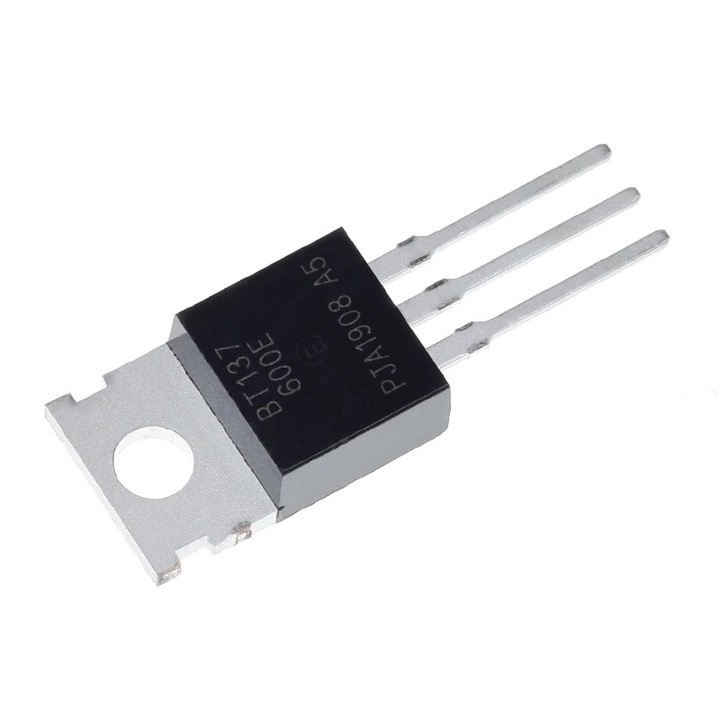Триак Arduino Clone, BT137-600E, 600V, 8A