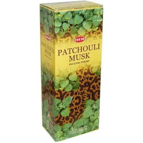 Betisoare parfumate Hem Patchouli Musk 20buc