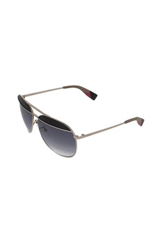 Furla, Ochelari de soare aviator cu rama metalica, Auriu deschis, 59-13-135 Standard Furla, Ochelari de soare aviator cu rama metalica, Auriu deschis, 59-13-135 Standard