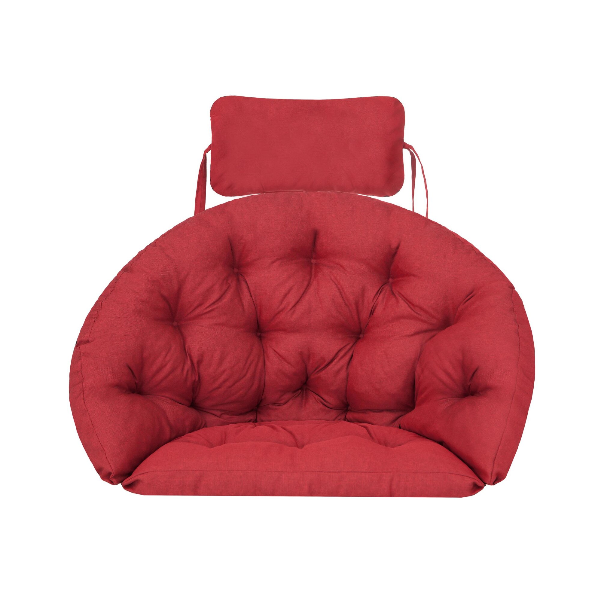 O perna de scaun matlasata pentru un cocon cuib suspendat 