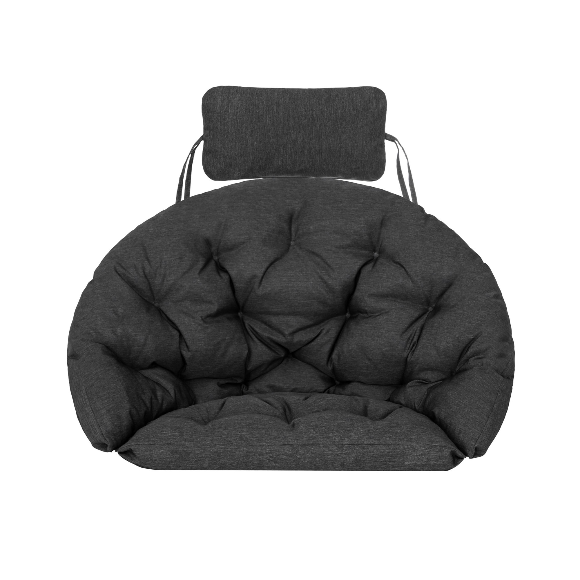 O perna de scaun matlasata pentru un cocon cuib suspendat 