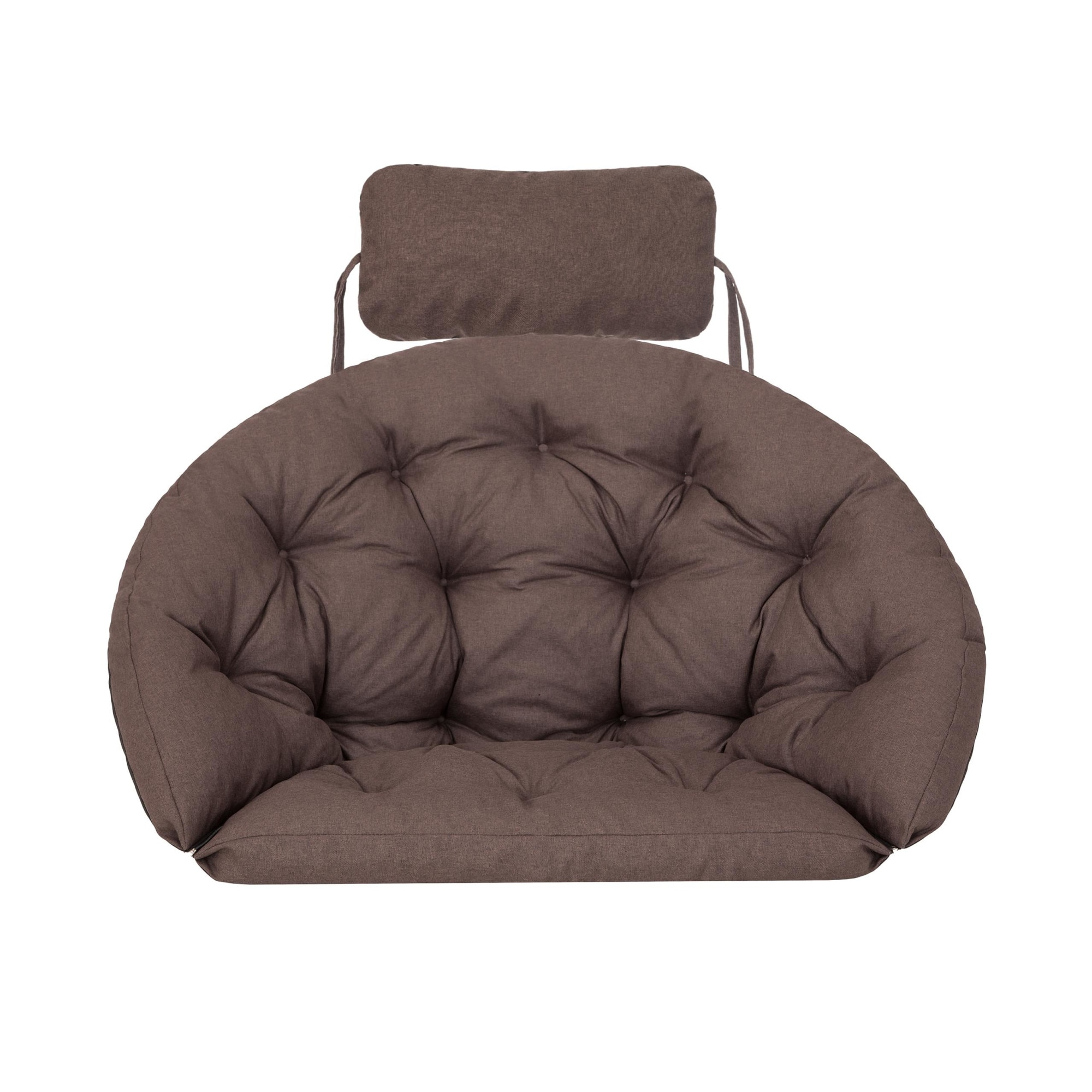 O perna de scaun matlasata pentru un cocon cuib suspendat 