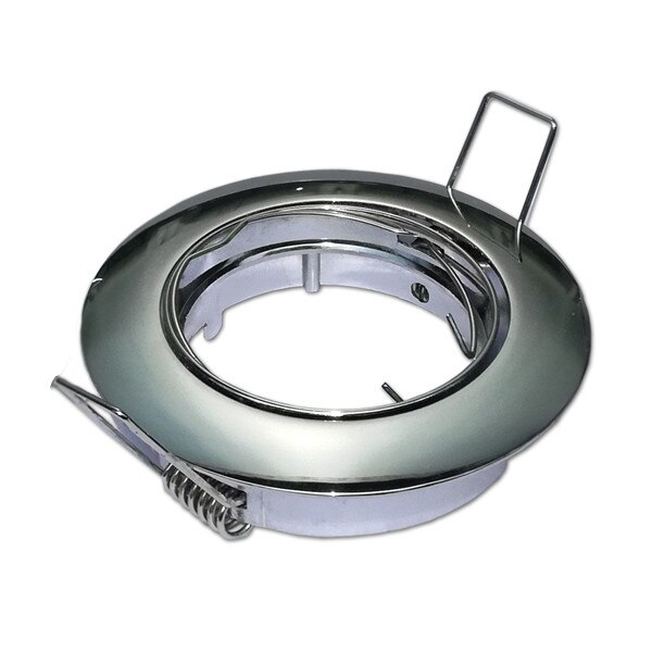 Set 2 rame pentru spot G5.3, Optonica, Crom