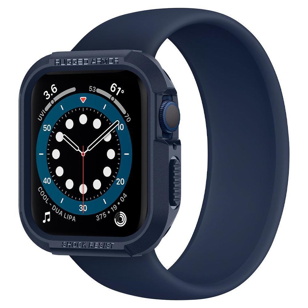 Husa pentru Apple Watch 4 44 mm Spigen Rugged Armor blue