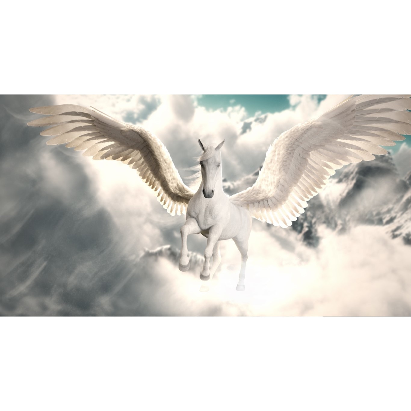 Tablou canvas - Calul inaripat, 75x50 cm