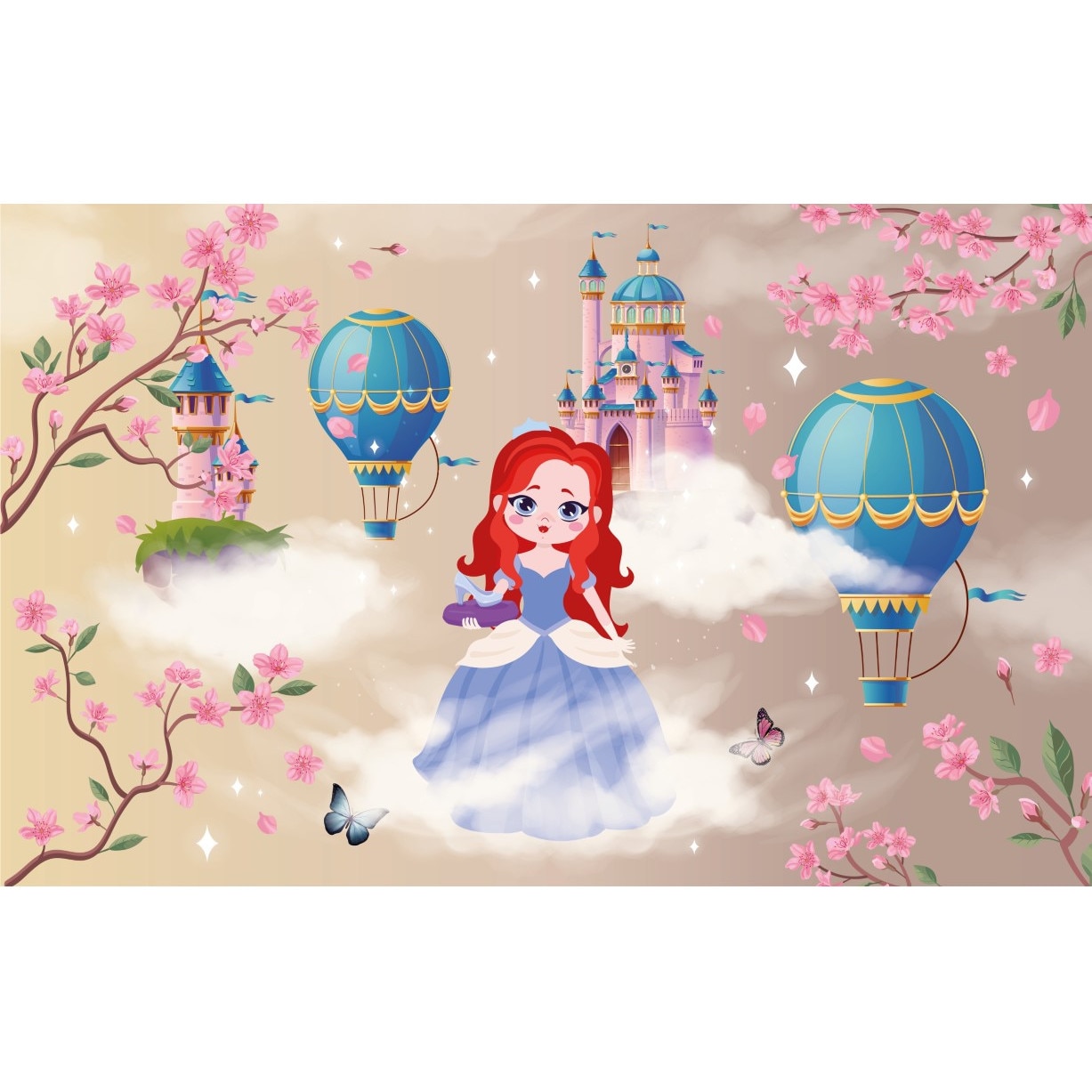 Tablou canvas - Cenusareasa la castel, 50x35 cm