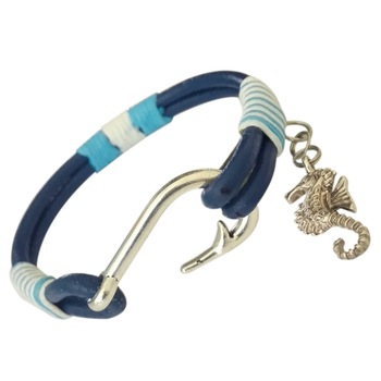 Bratara handmade din snur din piele MARIN2-M31 Bratara handmade din snur din piele MARIN2-M31